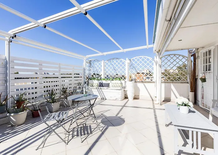 Hostly-salotti Terrace Suite-20min To Vatican Apartment