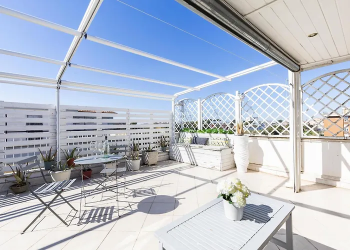 Hostly-salotti Terrace Suite-20min To Vatican Rom