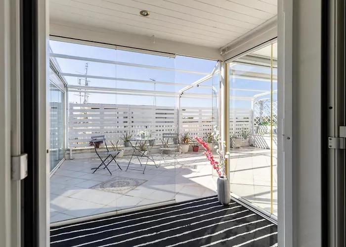Hostly-salotti Terrace Suite-20min To Vatican Apartment
